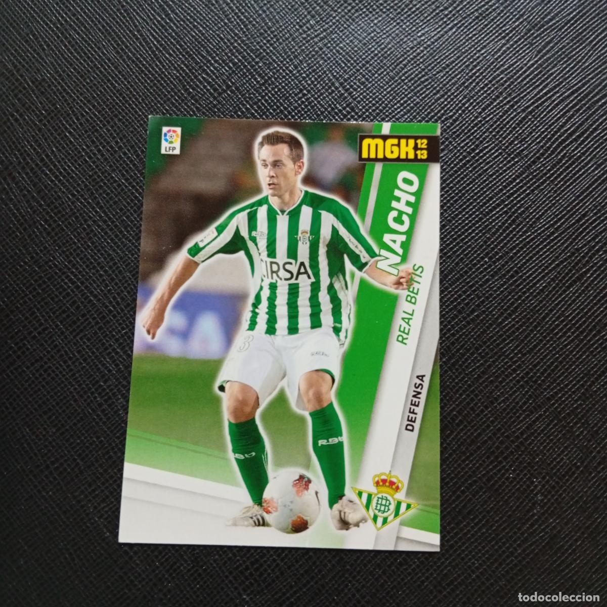 Fu&szlig;ball-Sticker: 62 NACHO REAL BETIS MEGACRACKS 2012 2013 CROMO 12 13 FUTBOL LIGA - A201 PG18