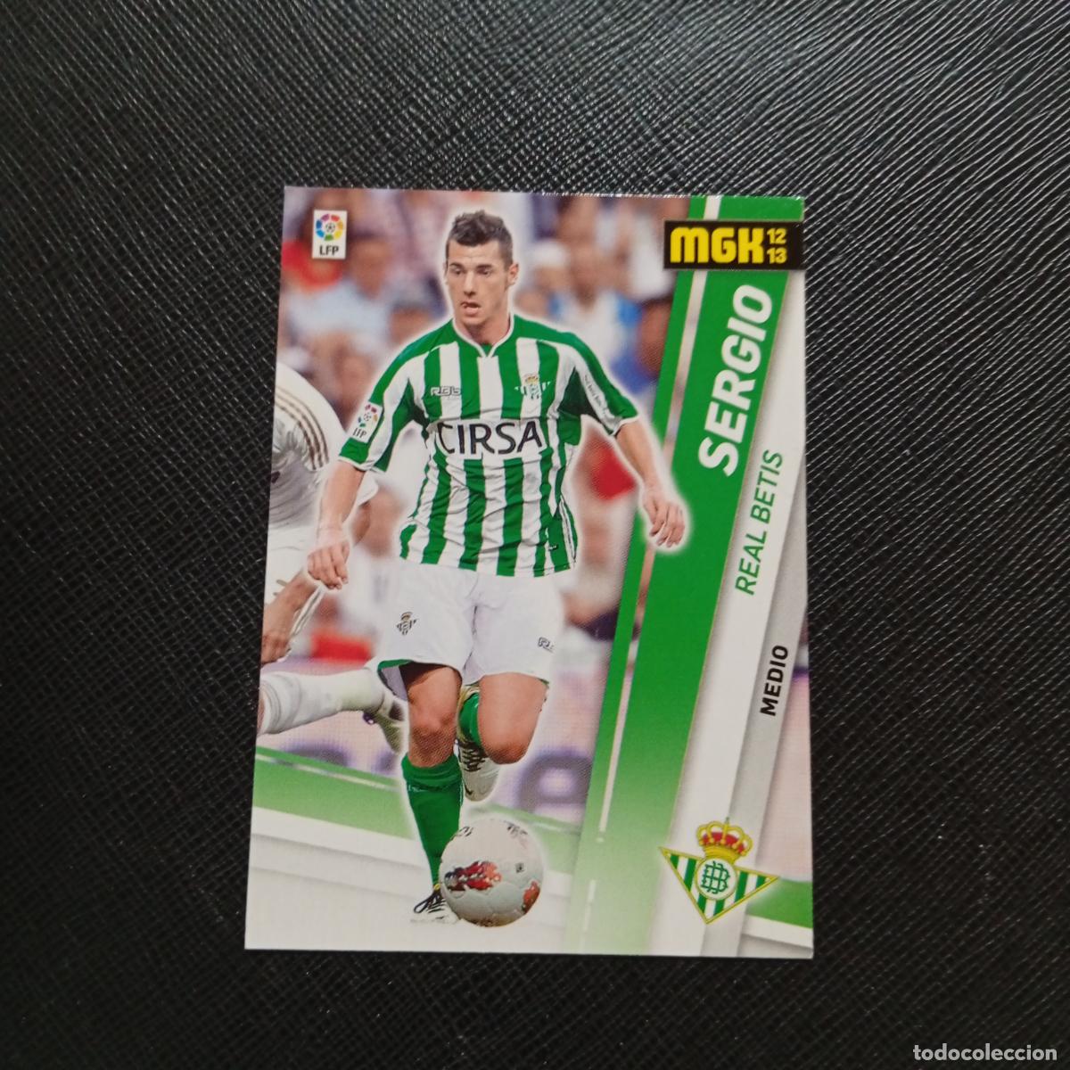 Fu&szlig;ball-Sticker: 63 SERGIO REAL BETIS MEGACRACKS 2012 2013 CROMO 12 13 FUTBOL LIGA - A201 PG19