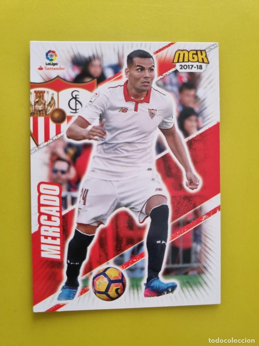 Fu&szlig;ball-Sticker: CROMO FUTBOL MEGACRACKS 464 MERCADO SEVILLA FC 17 18 2017 2018 AR1026