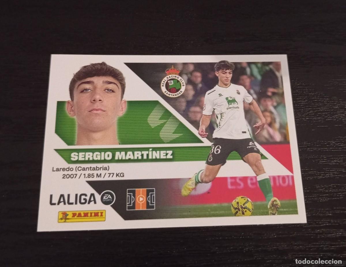 Fu&szlig;ball-Sticker: -ESTE 26-27 : SERGIO MARTINEZ ( SANTANDER ) -- COLOCA III ---