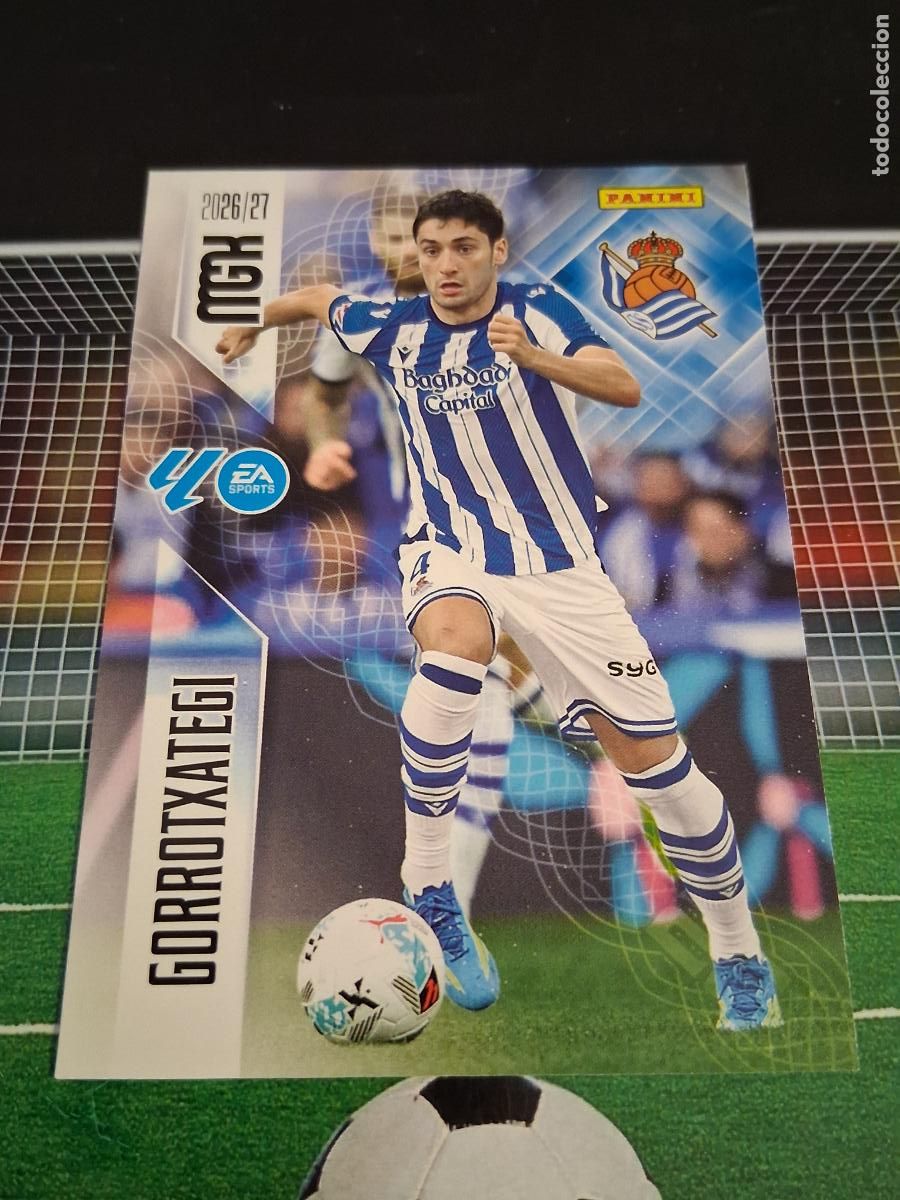 Fu&szlig;ball-Sticker: 315 GORROTXATEGI REAL SOCIEDAD CROMOS MEGACRACKS MGK LIGA FUTBOL PANINI 2026 2027 26 27