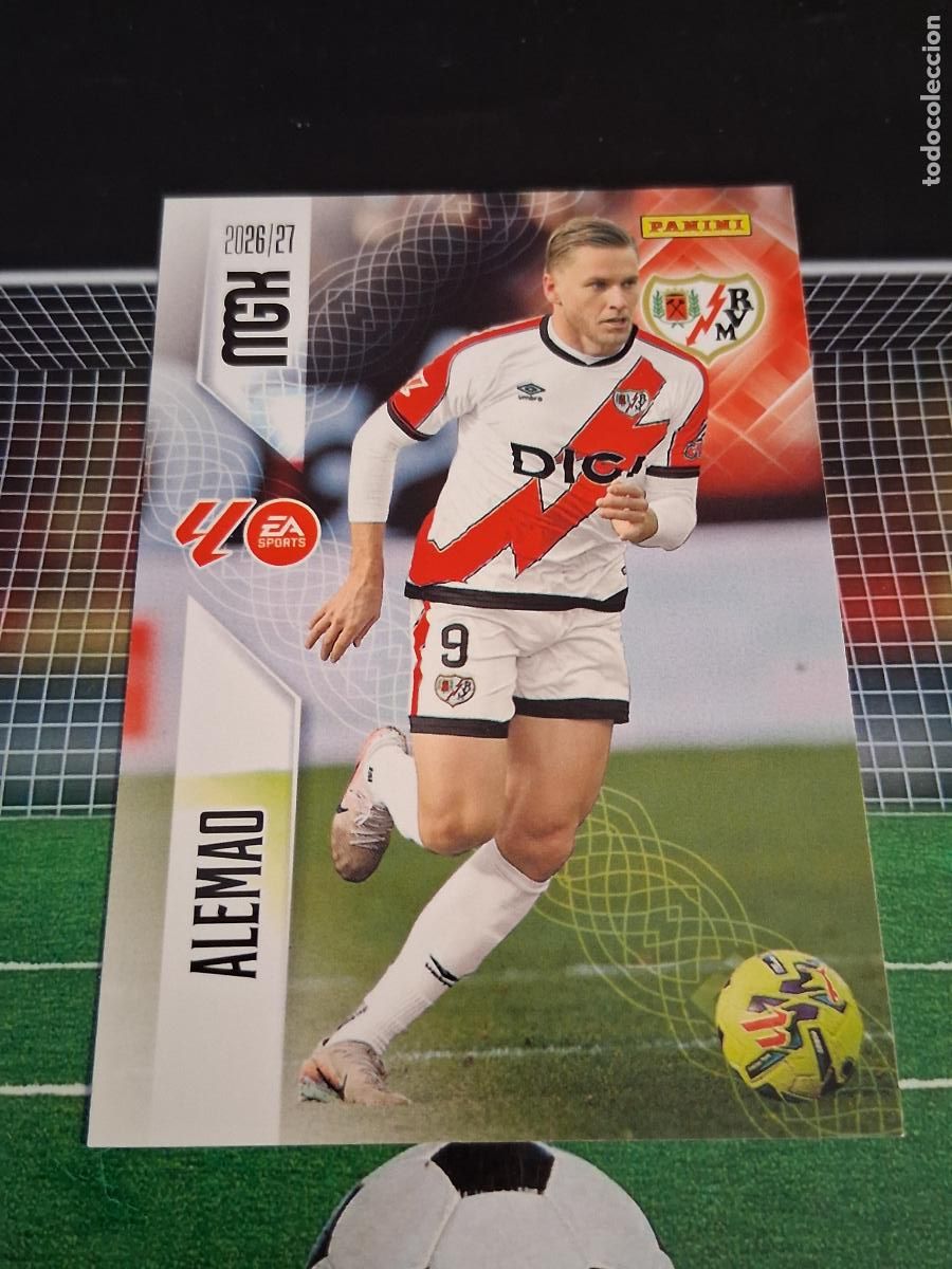 Fu&szlig;ball-Sticker: 306 ALEMAO RAYO VALLECANO CROMOS MEGACRACKS MGK LIGA FUTBOL PANINI 2026 2027 26 27