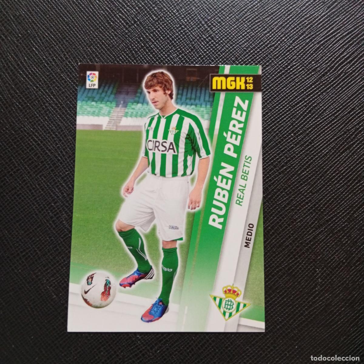 Cartes &agrave; collectionner de Football: 67 RUBEN PEREZ REAL BETIS MEGACRACKS 2012 2013 CROMO 12 13 FUTBOL LIGA - A201 PG20 B
