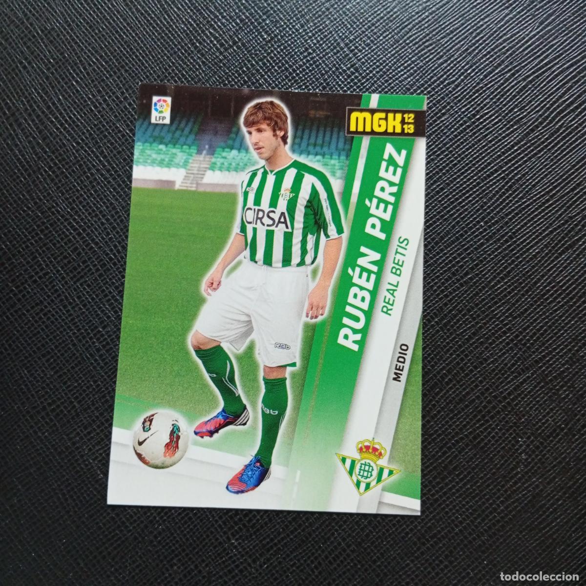 Cromos de f&uacute;tbol: 67 RUBEN PEREZ REAL BETIS MEGACRACKS 2012 2013 CROMO 12 13 FUTBOL LIGA - A201 PG21