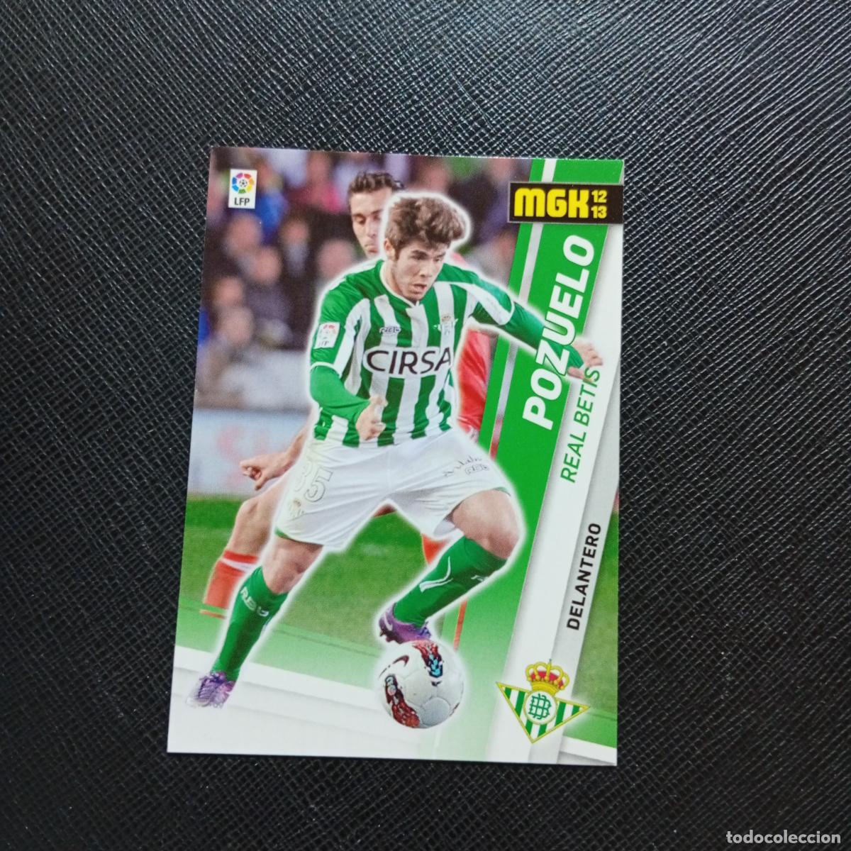 Cromos de f&uacute;tbol: 69 POZUELO REAL BETIS MEGACRACKS 2012 2013 CROMO 12 13 FUTBOL LIGA - A201 PG21