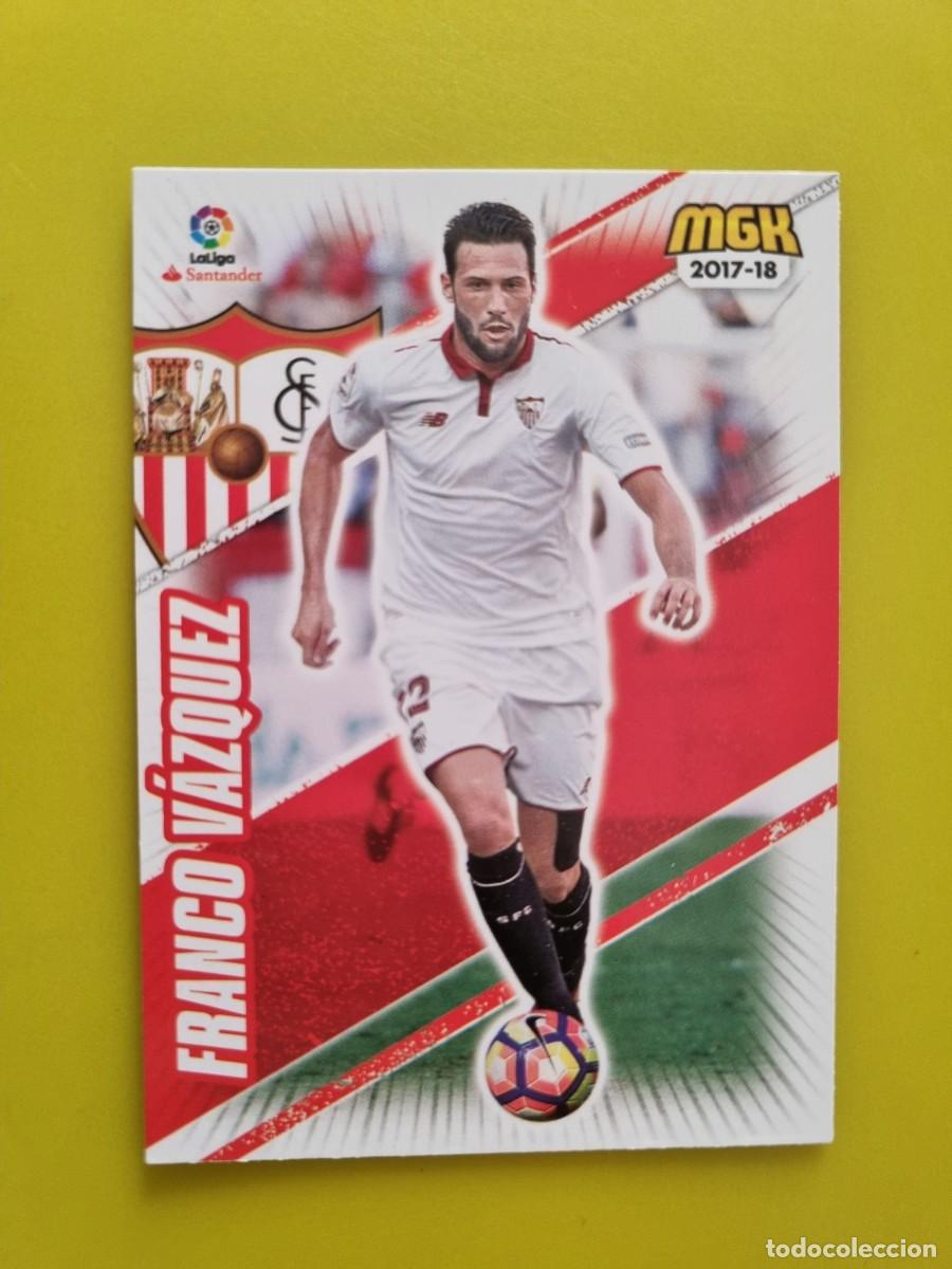 Cromos de f&uacute;tbol: CROMO FUTBOL MEGACRACKS 473 FRANCO VAZQUEZ SEVILLA FC 17 18 2017 2018 AR1026