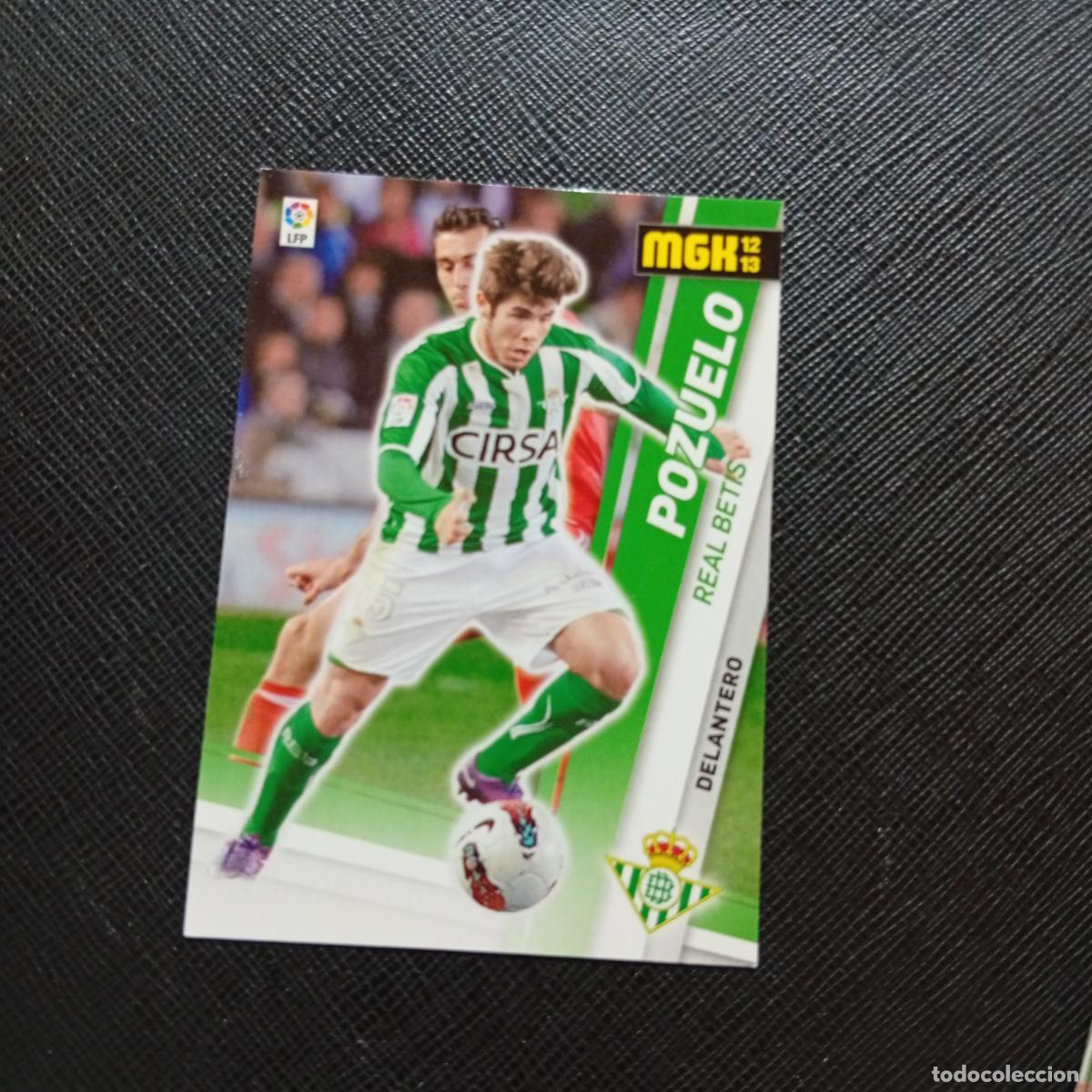 Cromos de f&uacute;tbol: 69 POZUELO REAL BETIS MEGACRACKS 2012 2013 CROMO 12 13 FUTBOL LIGA - A201 PG21 B
