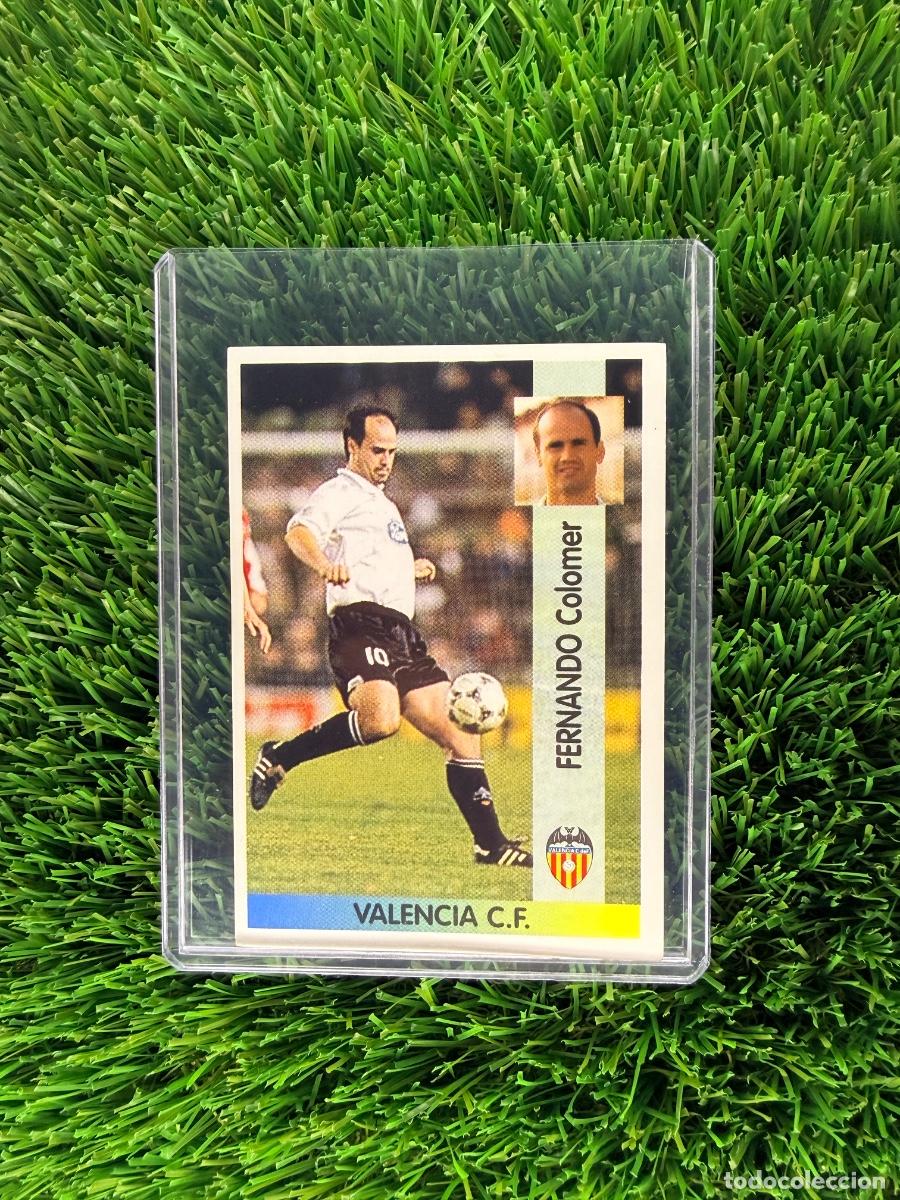 Cromos de f&uacute;tbol: N&ordm; 29 Fernando Colomer Valencia CF Liga 96 97