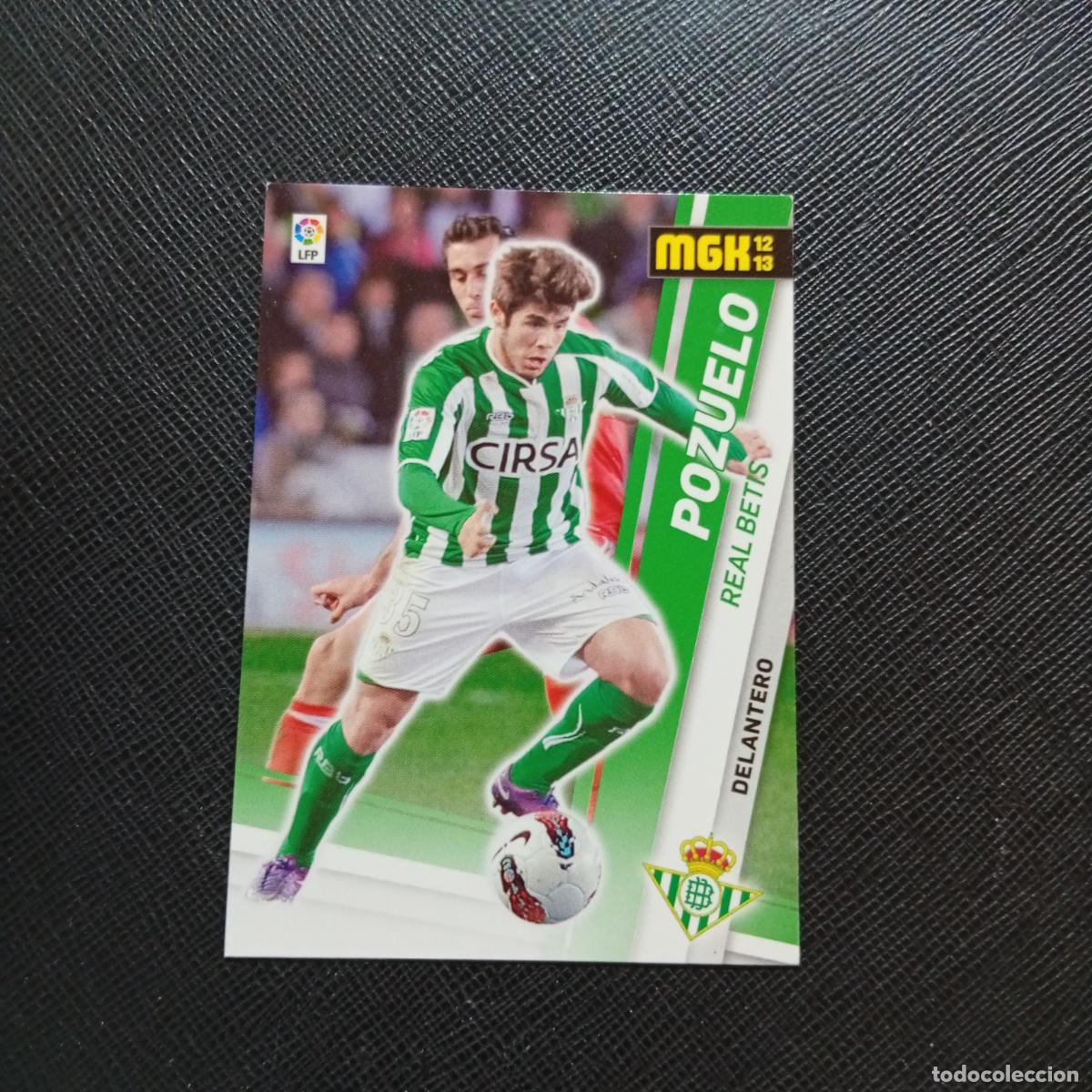 Cromos de f&uacute;tbol: 69 POZUELO REAL BETIS MEGACRACKS 2012 2013 CROMO 12 13 FUTBOL LIGA - A201 PG21 C