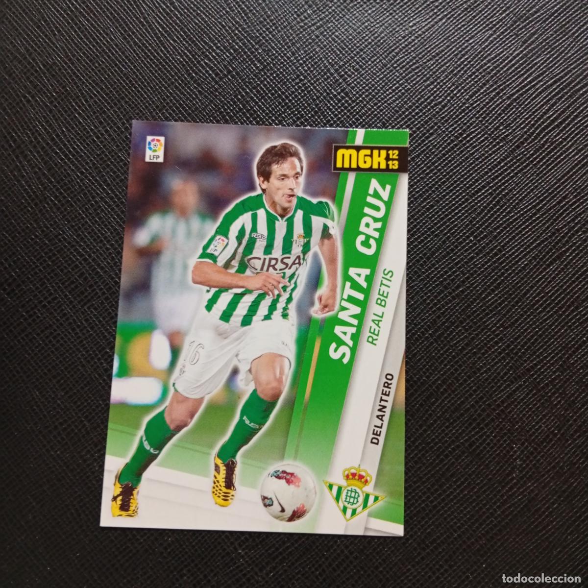 Cromos de f&uacute;tbol: 71 SANTA CRUZ REAL BETIS MEGACRACKS 2012 2013 CROMO 12 13 FUTBOL LIGA - A201 PG22