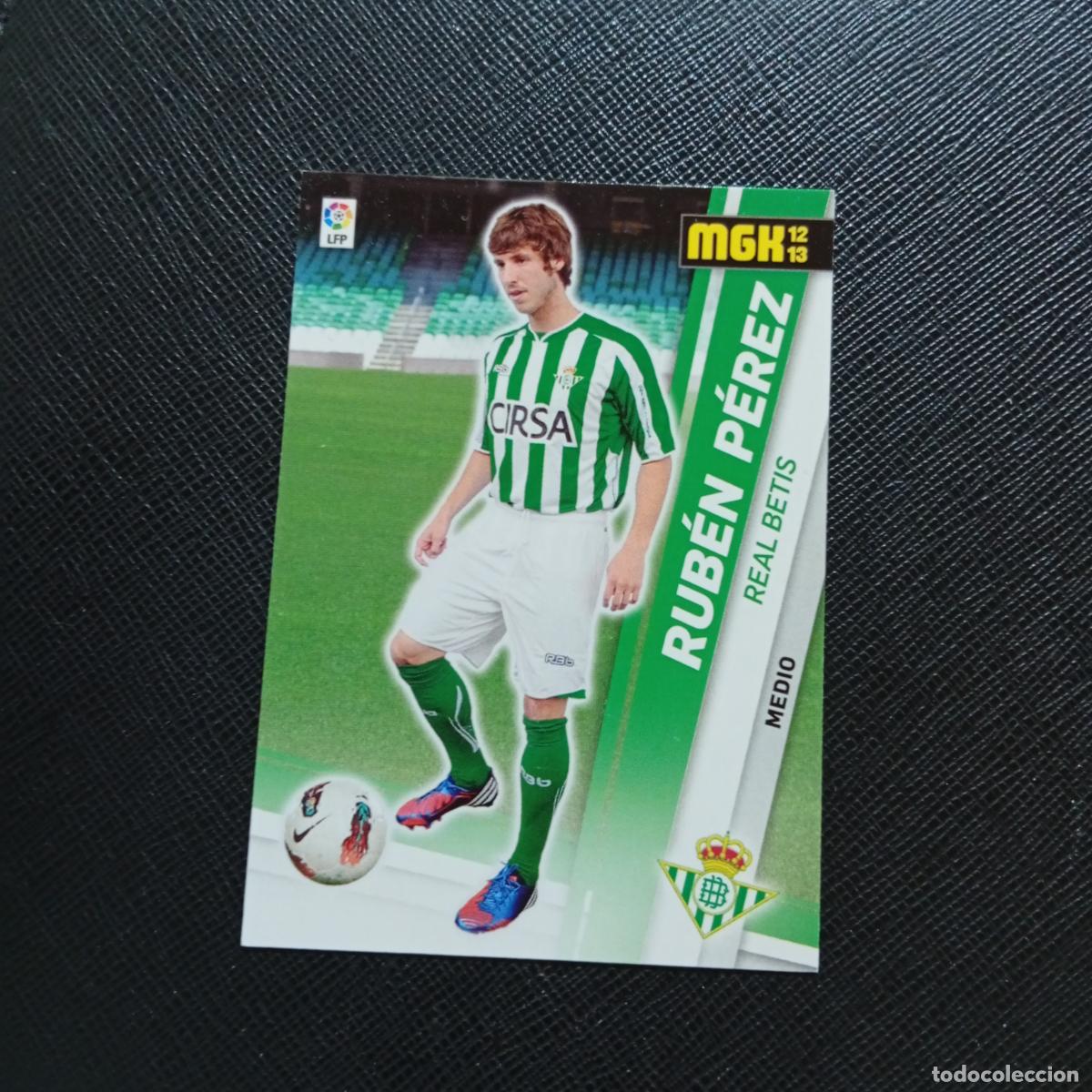Cromos de f&uacute;tbol: 67 RUBEN PEREZ REAL BETIS MEGACRACKS 2012 2013 CROMO 12 13 FUTBOL LIGA - A201 PG22