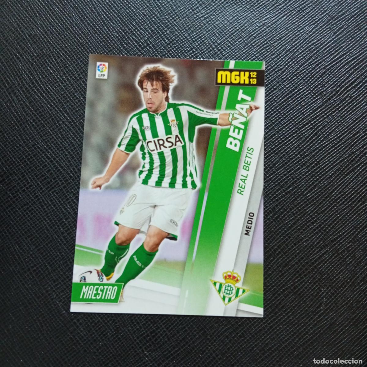 Cromos de f&uacute;tbol: 64 BE&Ntilde;AT REAL BETIS MEGACRACKS 2012 2013 CROMO 12 13 FUTBOL LIGA - A201 PG22