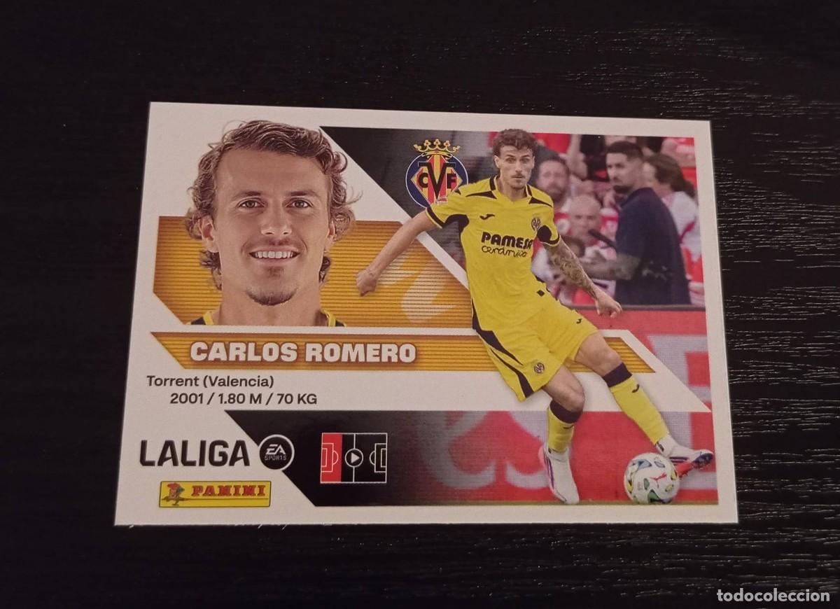 Cromos de f&uacute;tbol: -ESTE 26-27 : FICHAJE - 4 - CARLOS ROMERO ( VILLARREAL ) -- II --