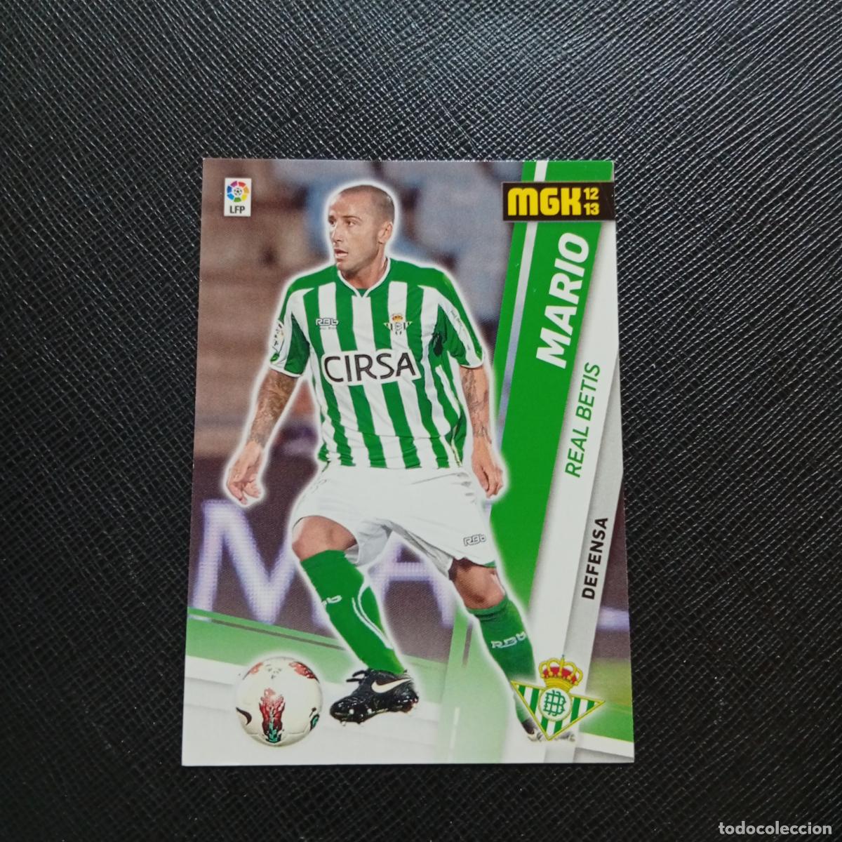 Cromos de f&uacute;tbol: 61 MARIO REAL BETIS MEGACRACKS 2012 2013 CROMO 12 13 FUTBOL LIGA - A201 PG23