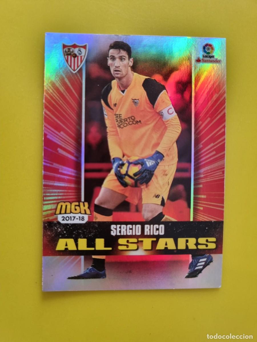 Cromos de f&uacute;tbol: CROMO FUTBOL MEGACRACKS 484 SERGIO RICO ALL STARS SEVILLA FC 17 18 2017 2018 AR1026