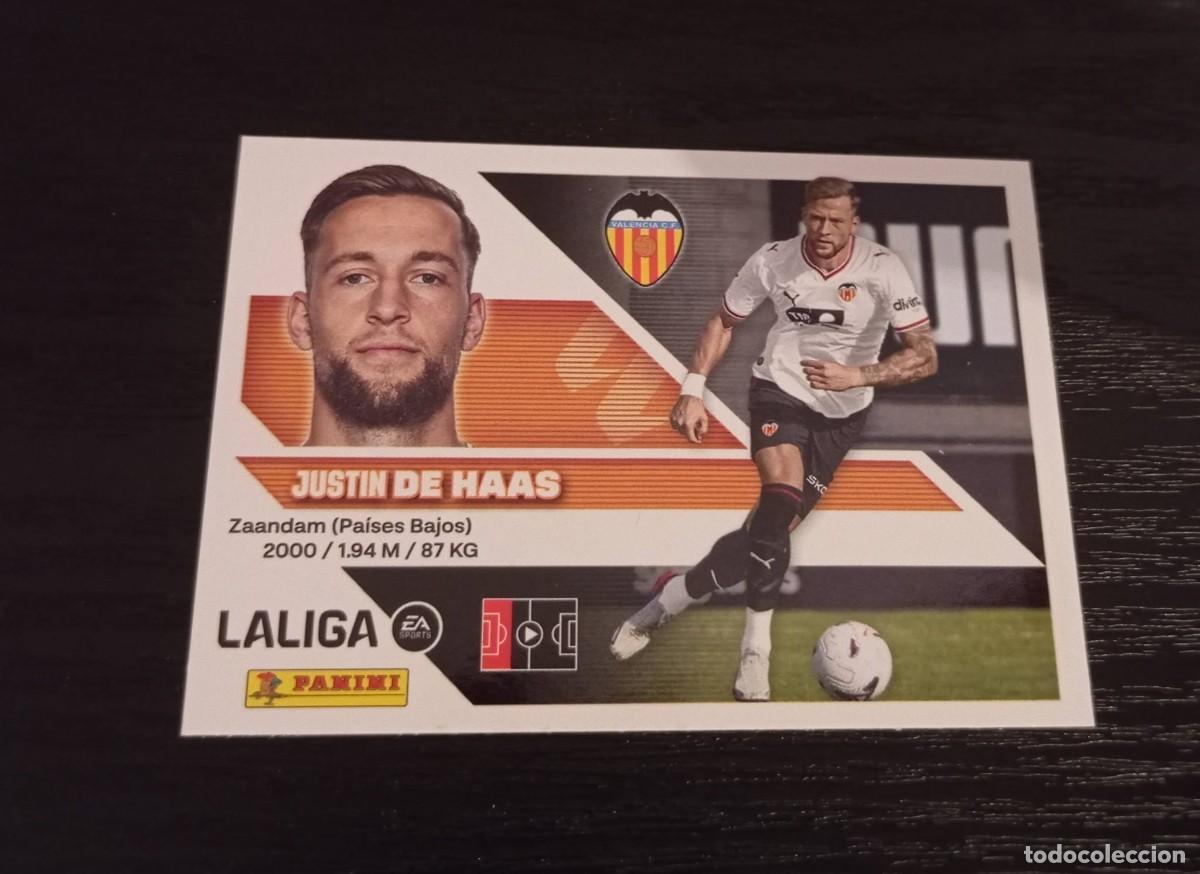 Cromos de f&uacute;tbol: -ESTE 26-27 : FICHAJE - 9 - DE HAAS ( VALENCIA ) -- II --