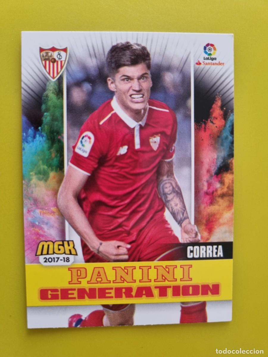 Cromos de f&uacute;tbol: CROMO FUTBOL MEGACRACKS 486 CORREA GENERATION SEVILLA FC 17 18 2017 2018 AR1026