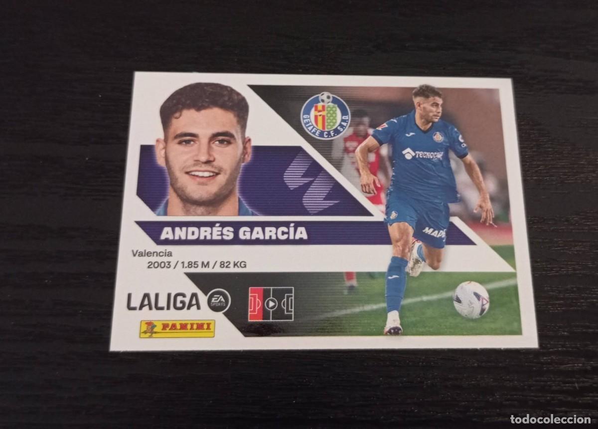 Cromos de f&uacute;tbol: -ESTE 26-27 : FICHAJE - 18 - ANDRES GARCIA ( GETAFE ) -- II --