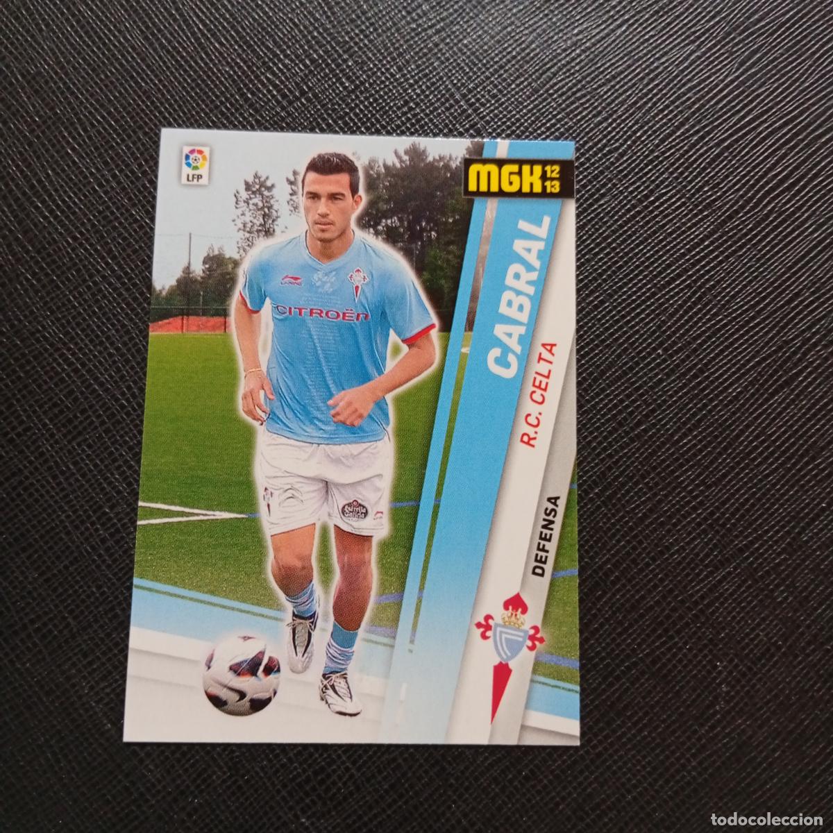 Cromos de f&uacute;tbol: 448 CABRAL CELTA MEGACRACKS 2012 2013 CROMO 12 13 FUTBOL LIGA - A201 PG24 FICHAJE
