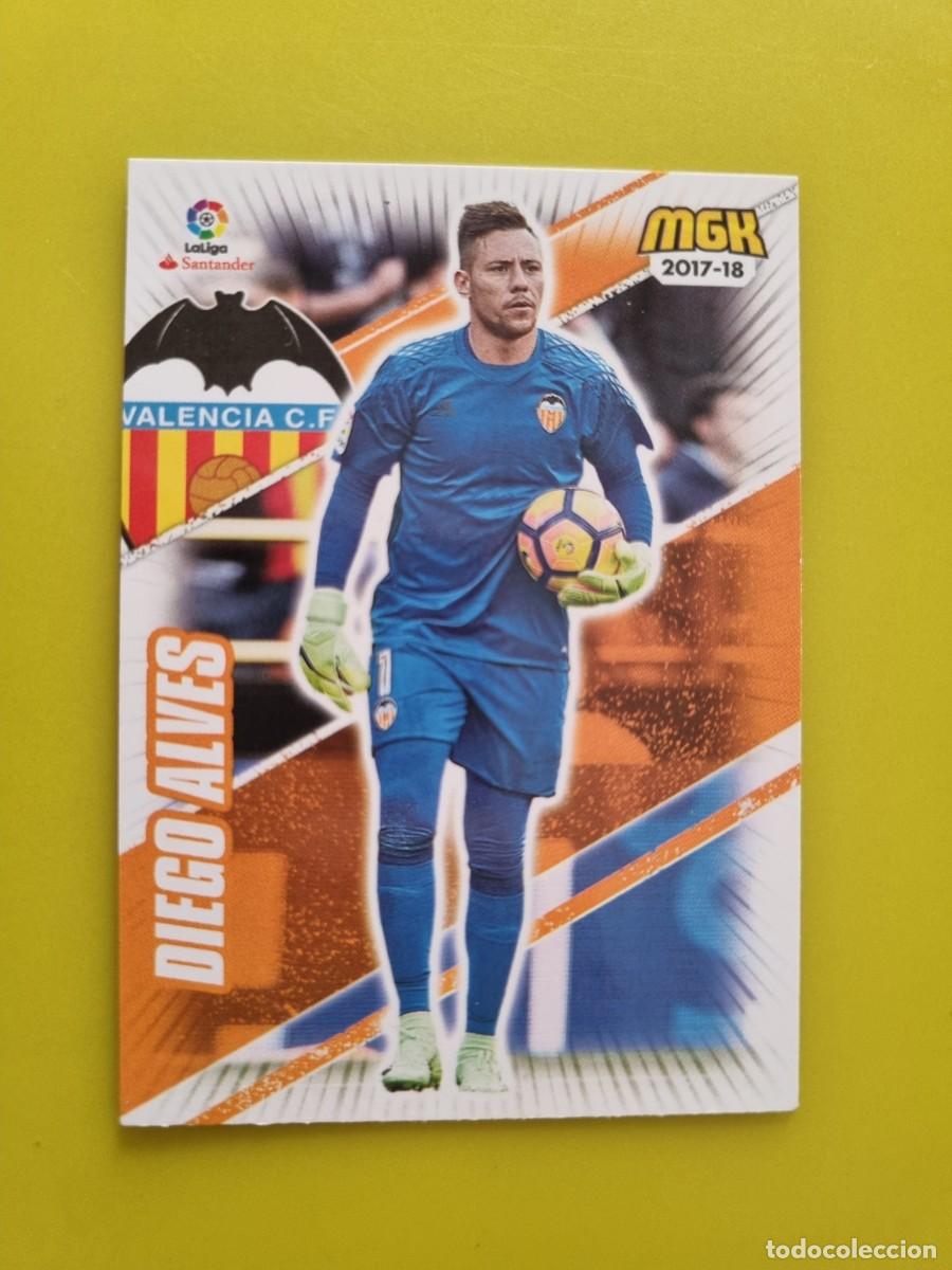 Cromos de f&uacute;tbol: CROMO FUTBOL MEGACRACKS 488 DIEGO ALVES VALENCIA CF 17 18 2017 2018 AR1026