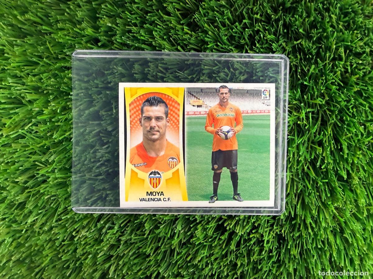 Cromos de f&uacute;tbol: N&ordm; 1 Moy&aacute; Valencia CF Liga Este 09 10
