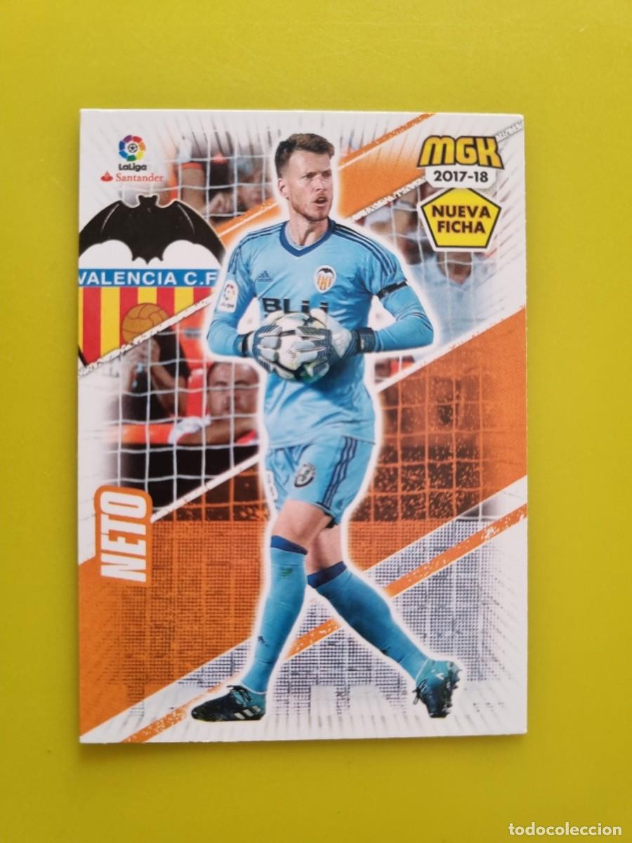 Cartes &agrave; collectionner de Football: CROMO FUTBOL MEGACRACKS 488 BIS NETO VALENCIA CF 17 18 2017 2018 AR1026