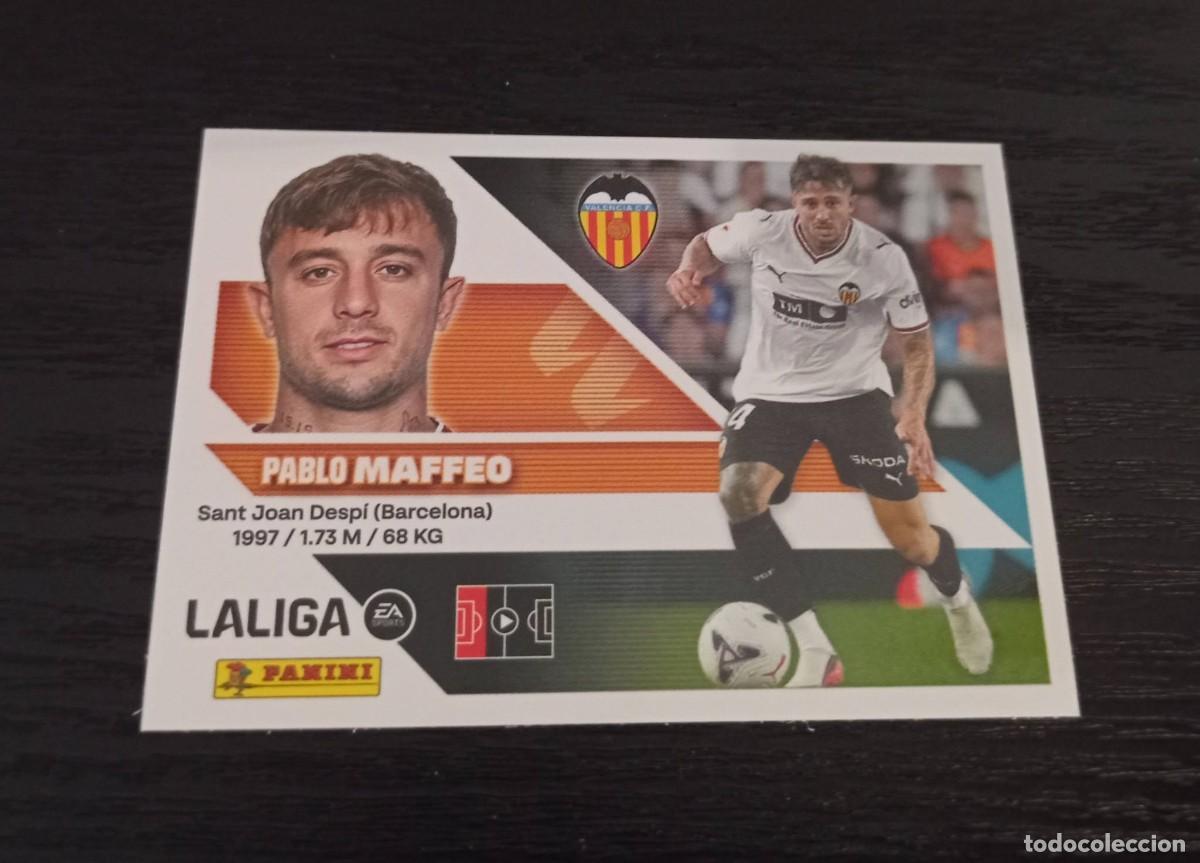 Cromos de f&uacute;tbol: -ESTE 26-27 : FICHAJE - 28 - PABLO MAFFEO ( VALENCIA ) -- III --