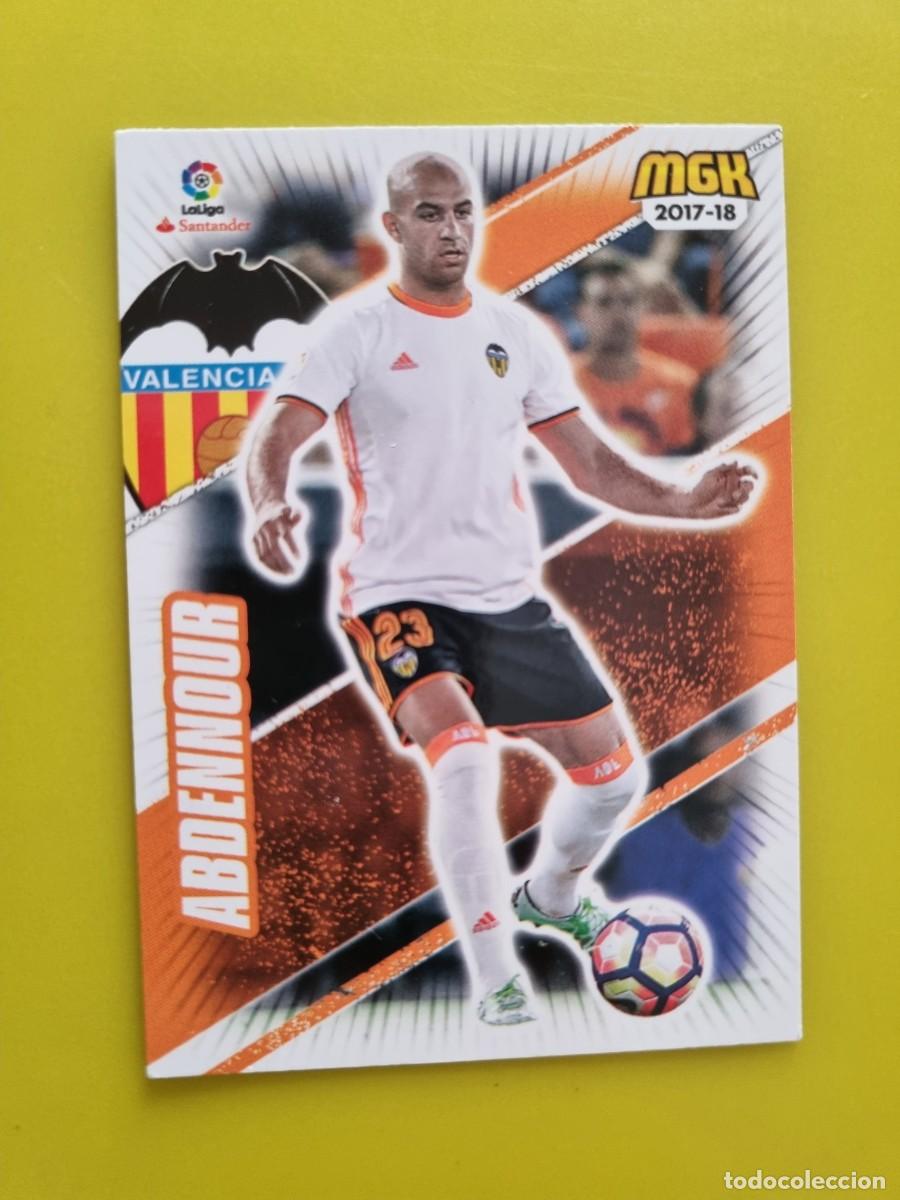Fu&szlig;ball-Sticker: CROMO FUTBOL MEGACRACKS 493 ABDENNOUR VALENCIA CF 17 18 2017 2018 AR1026