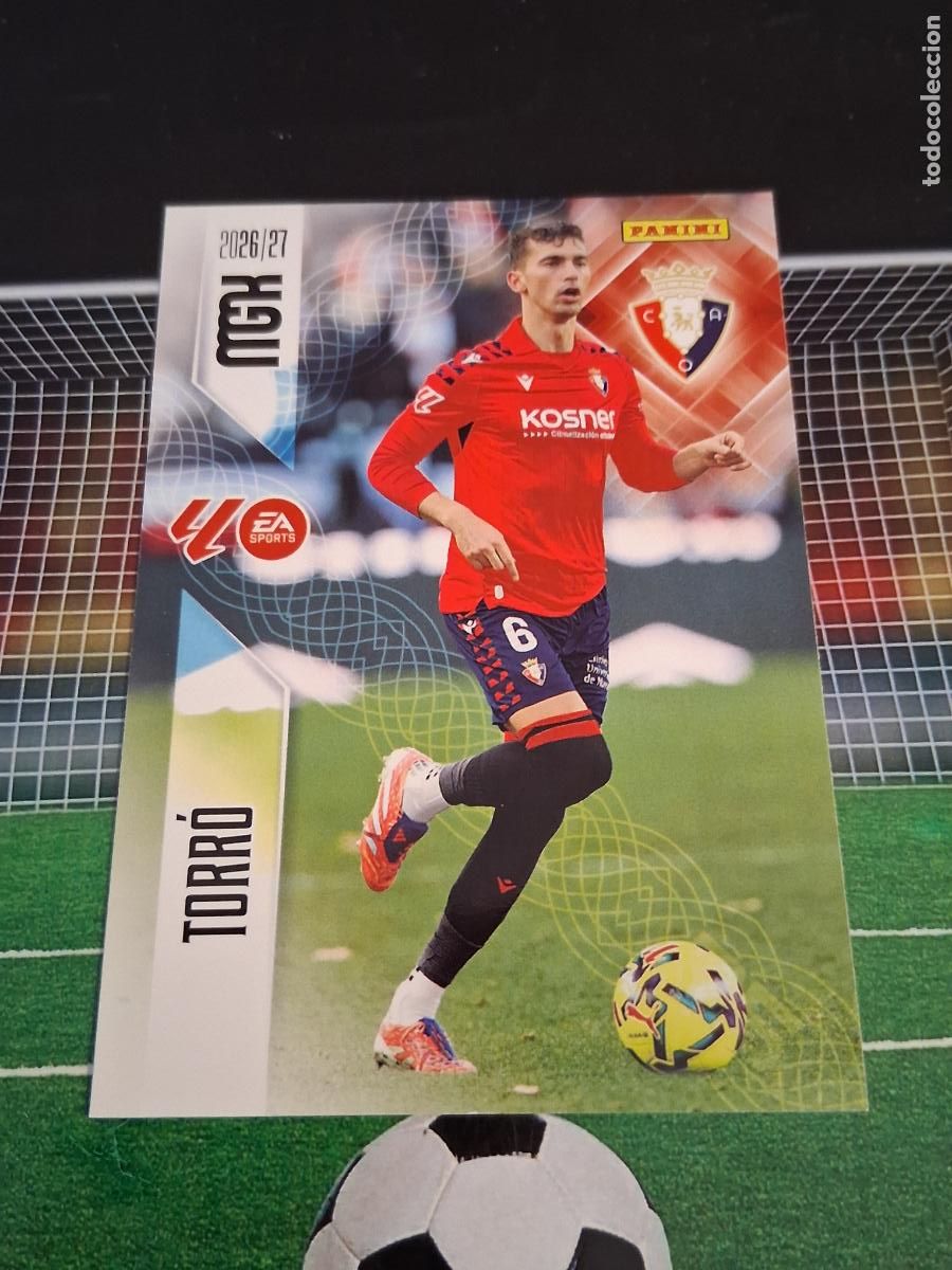 Fu&szlig;ball-Sticker: 262 TORRO OSASUNA CROMOS MEGACRACKS MGK LIGA FUTBOL PANINI 2026 2027 26 27