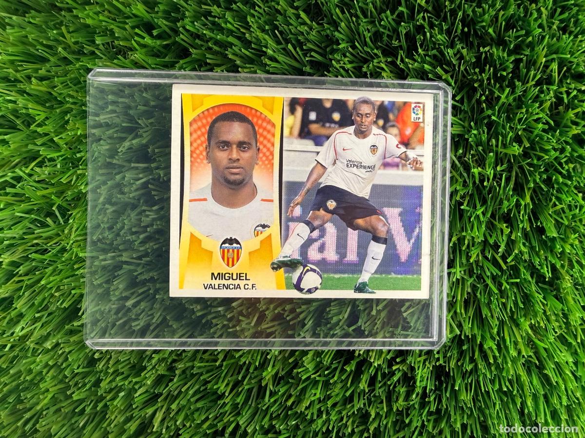 Fu&szlig;ball-Sticker: N&ordm; 4B Miguel Valencia CF Liga Este 09 10
