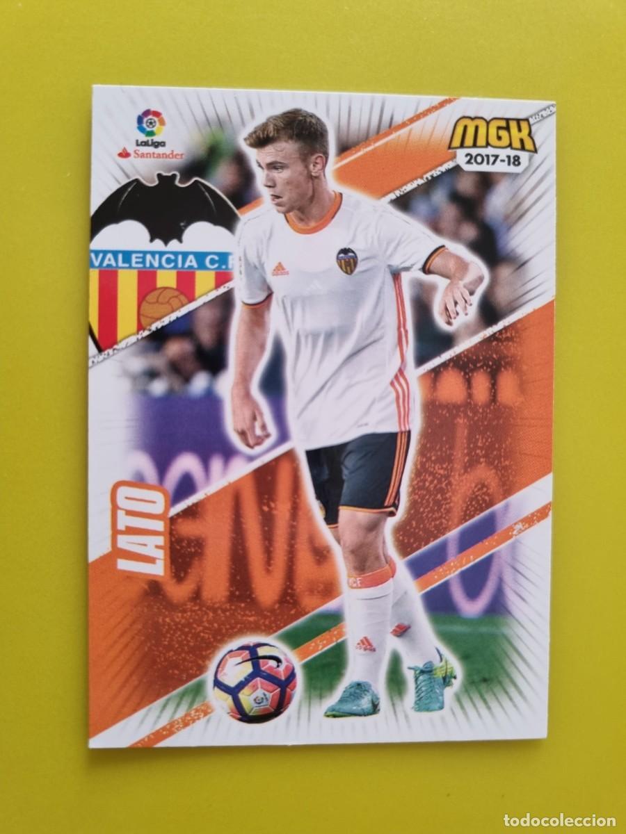 Fu&szlig;ball-Sticker: CROMO FUTBOL MEGACRACKS 495 LATO VALENCIA CF 17 18 2017 2018 AR1026