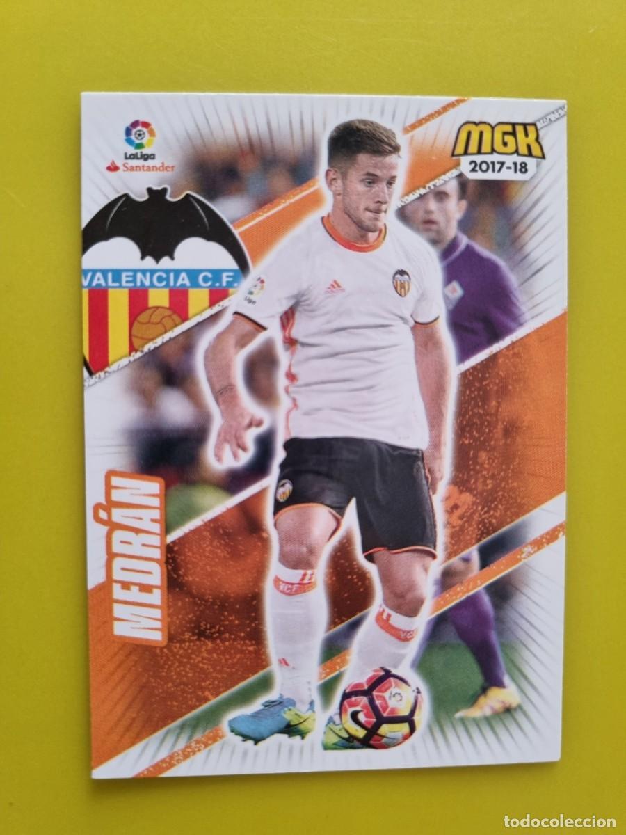 Fu&szlig;ball-Sticker: CROMO FUTBOL MEGACRACKS 496 MEDRAN VALENCIA CF 17 18 2017 2018 AR1026