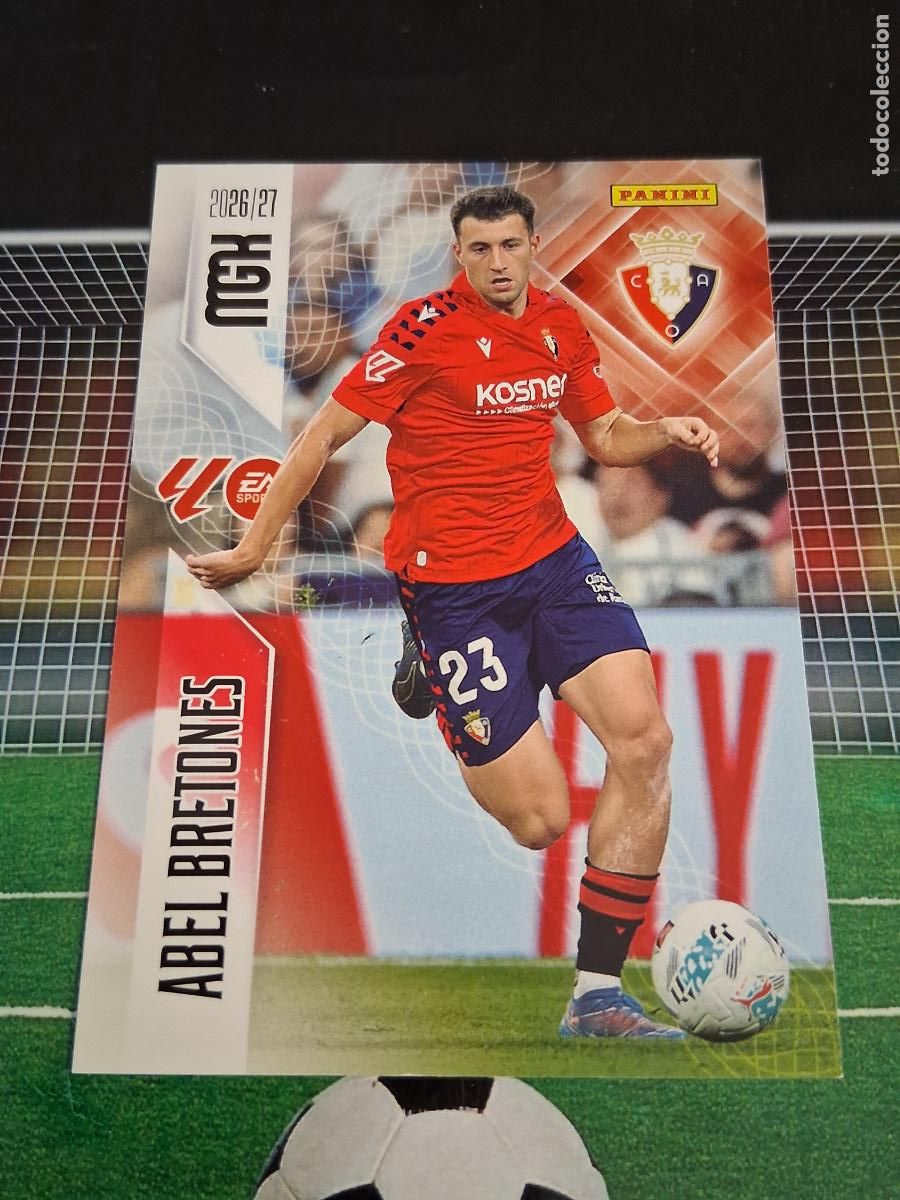 Fu&szlig;ball-Sticker: 260 ABEL BRETONES OSASUNA CROMOS MEGACRACKS MGK LIGA FUTBOL PANINI 2026 2027 26 27