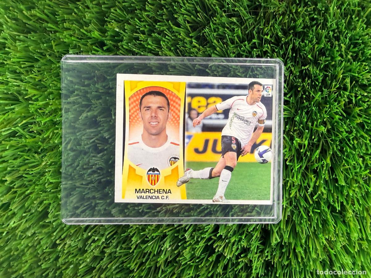 Fu&szlig;ball-Sticker: N&ordm; 5 Marchena Valencia CF Liga Este 09 10