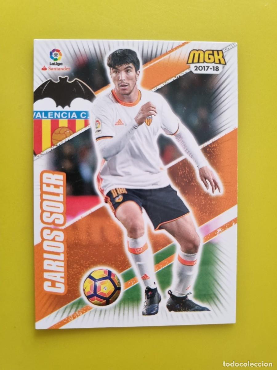 Cromos de Futebol: CROMO FUTBOL MEGACRACKS 498 CARLOS SOLER VALENCIA CF 17 18 2017 2018 AR1026