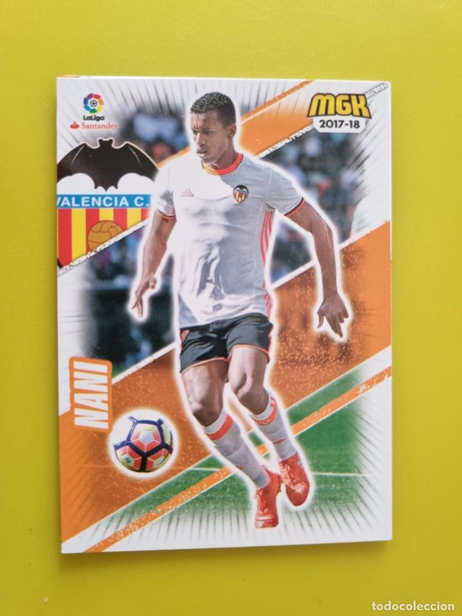 Football Stickers: CROMO FUTBOL MEGACRACKS 499 NANI VALENCIA CF 17 18 2017 2018 AR1026