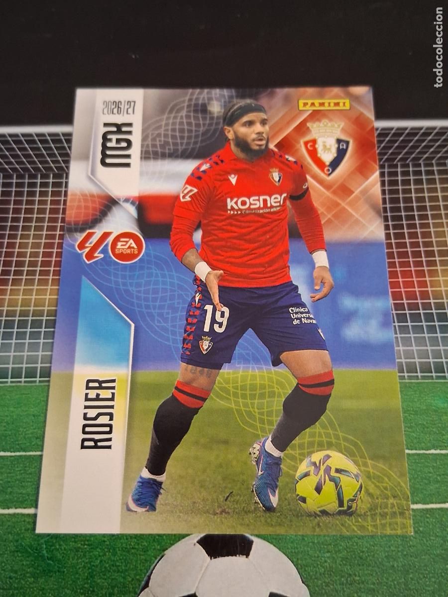 Football Stickers: 256 ROSIER OSASUNA CROMOS MEGACRACKS MGK LIGA FUTBOL PANINI 2026 2027 26 27