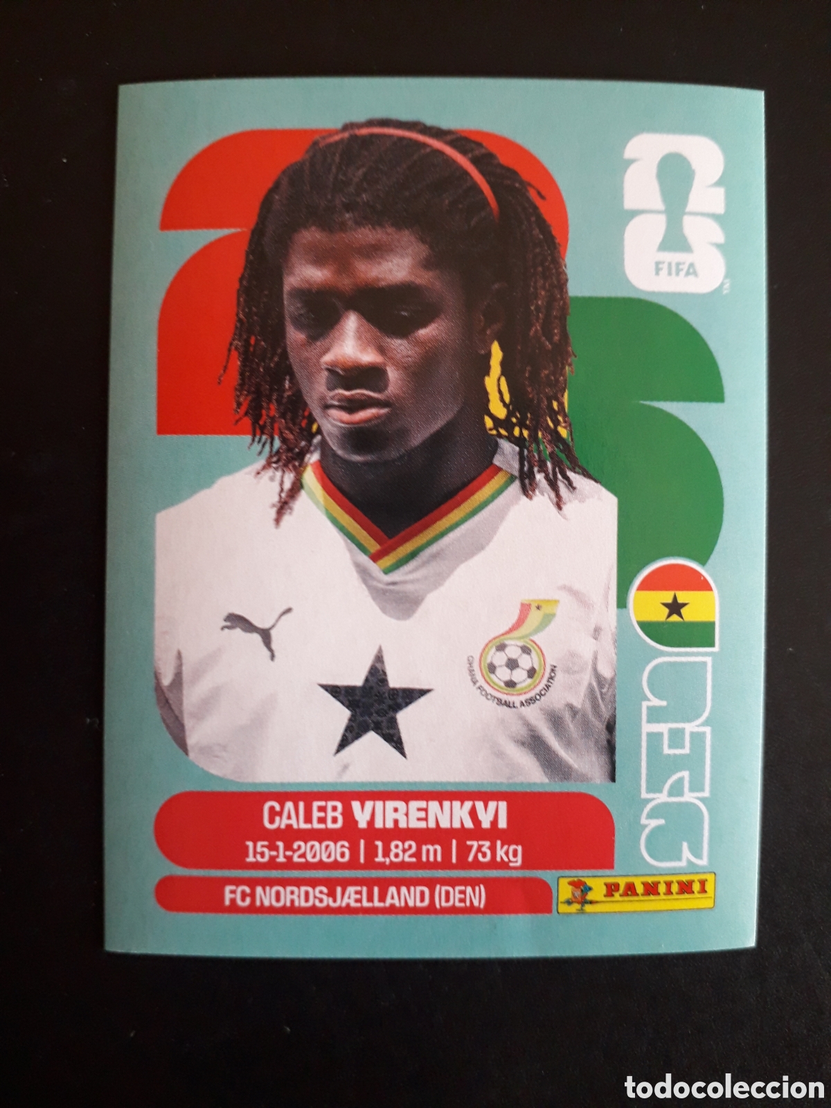 Football Stickers: YIRENKYI GHANA GHA 8 MUNDIAL F&Uacute;TBOL 2026 FIFA WORLD CUP PANINI SIN PEGAR PEDIDO M&Iacute;NIMO 3&euro;