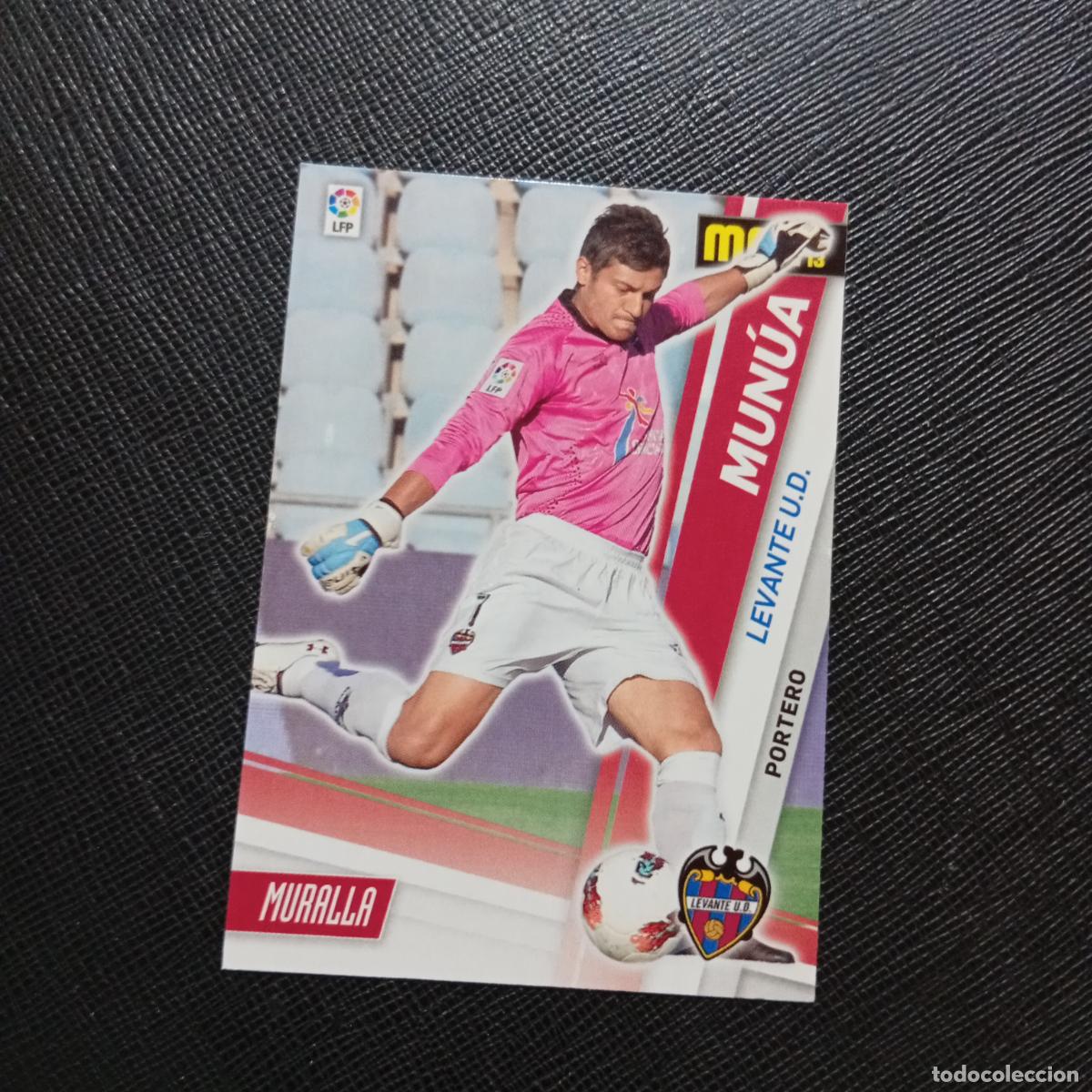 Cromos de f&uacute;tbol: 164 MUNUA LEVANTE MEGACRACKS 2012 2013 CROMO 12 13 FUTBOL LIGA - A201 PG30