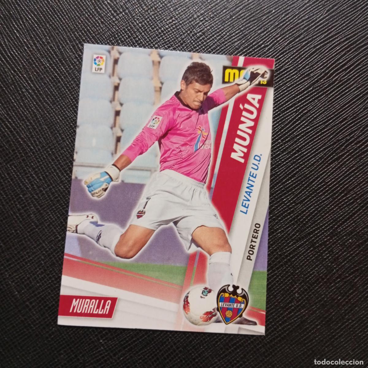 Cromos de f&uacute;tbol: 164 MUNUA LEVANTE MEGACRACKS 2012 2013 CROMO 12 13 FUTBOL LIGA - A201 PG30 B