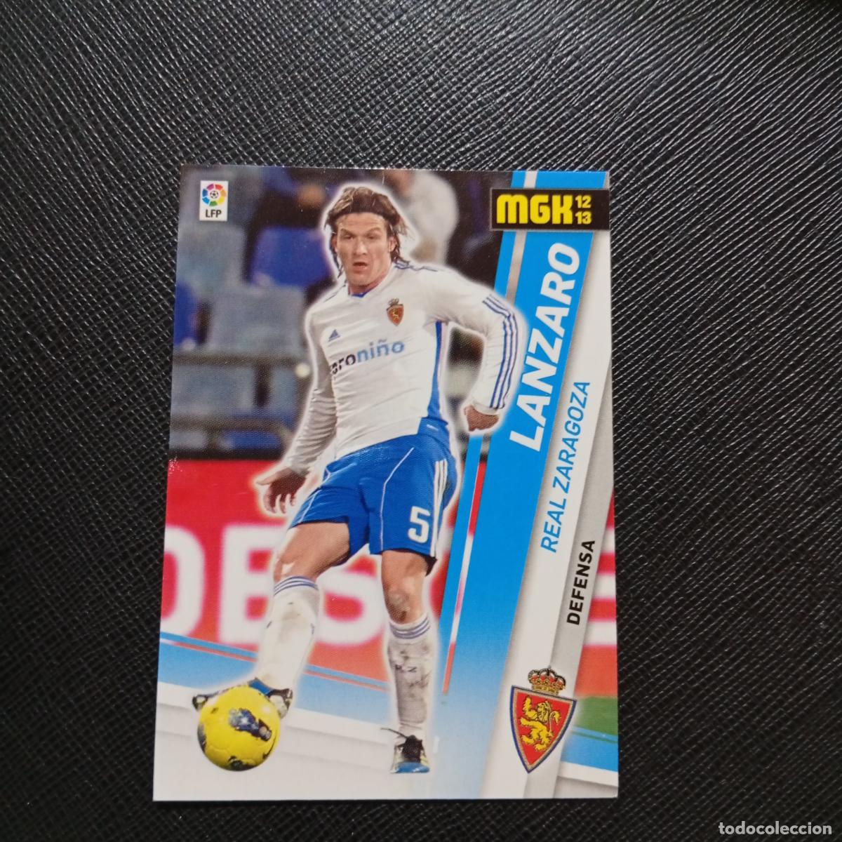 Cromos de f&uacute;tbol: 346 LANZARO ZARAGOZA MEGACRACKS 2012 2013 CROMO 12 13 FUTBOL LIGA - A201 PG30