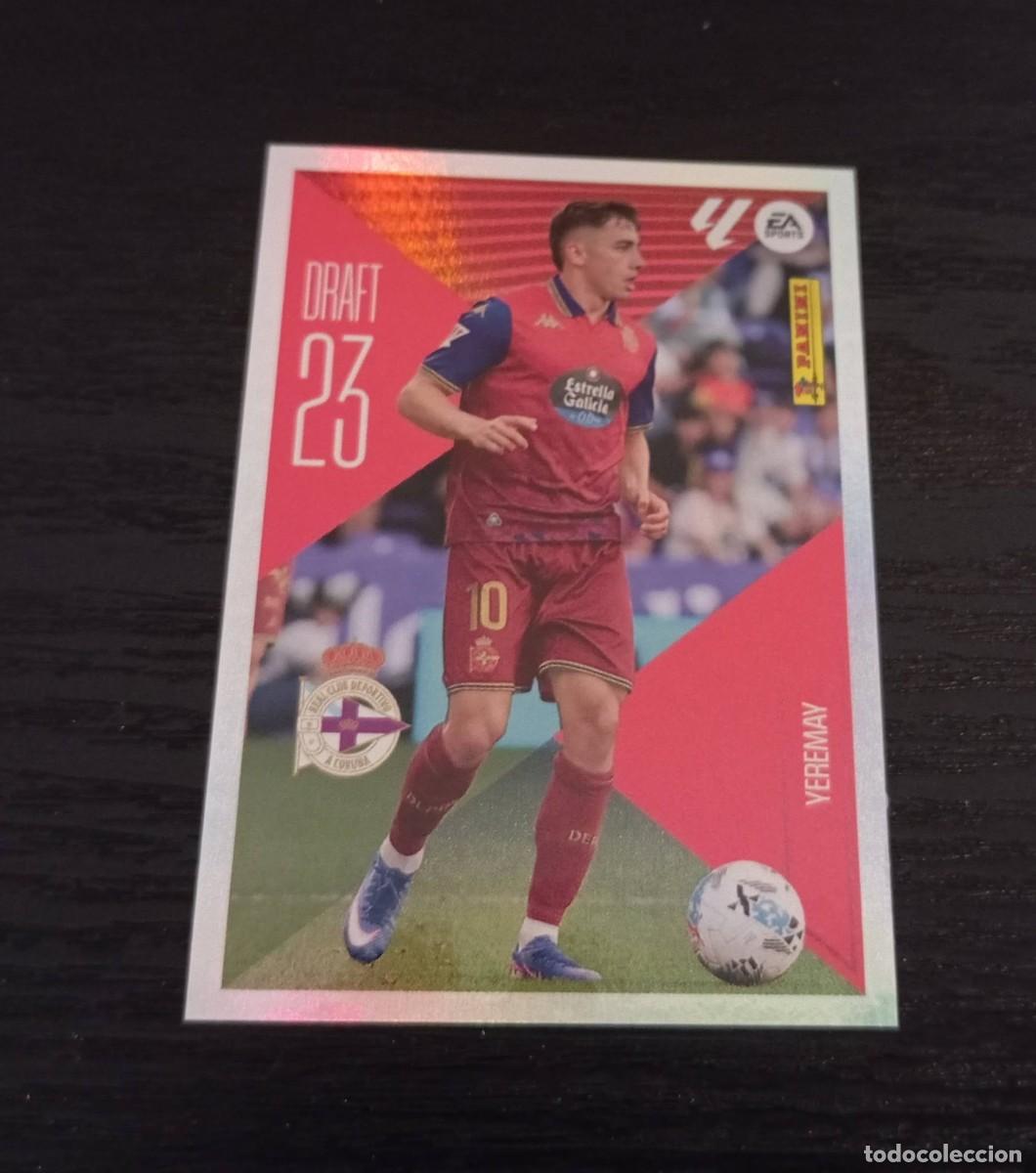 Cromos de f&uacute;tbol: -ESTE 26-27 : YEREMAY ( CORU&Ntilde;A ) -- DRAFT 23 N&ordm; 23 --
