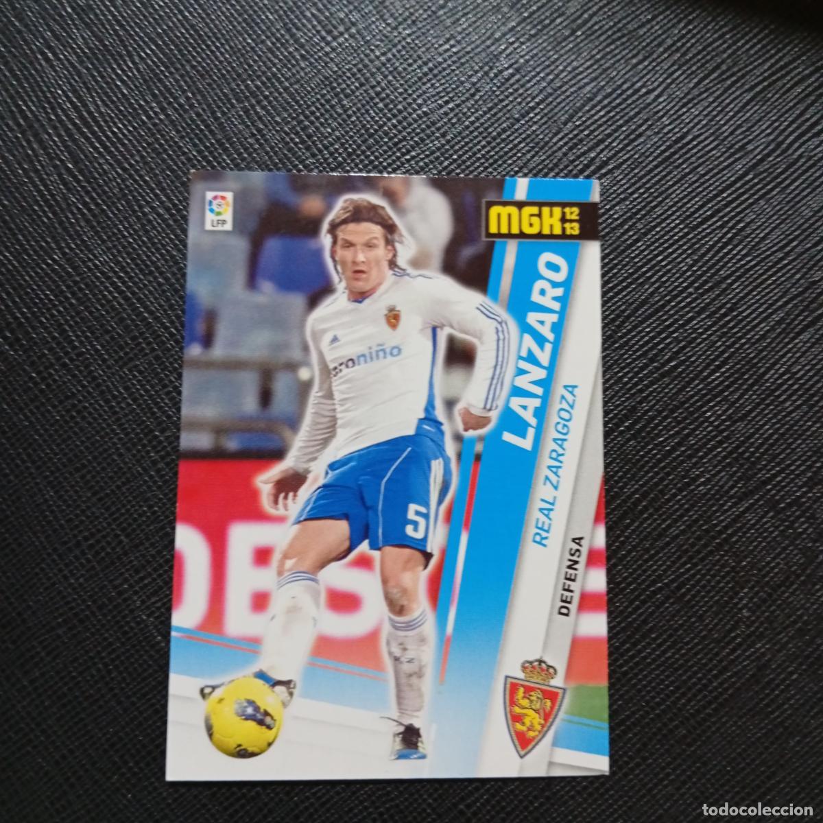 Cromos de f&uacute;tbol: 346 LANZARO ZARAGOZA MEGACRACKS 2012 2013 CROMO 12 13 FUTBOL LIGA - A201 PG31