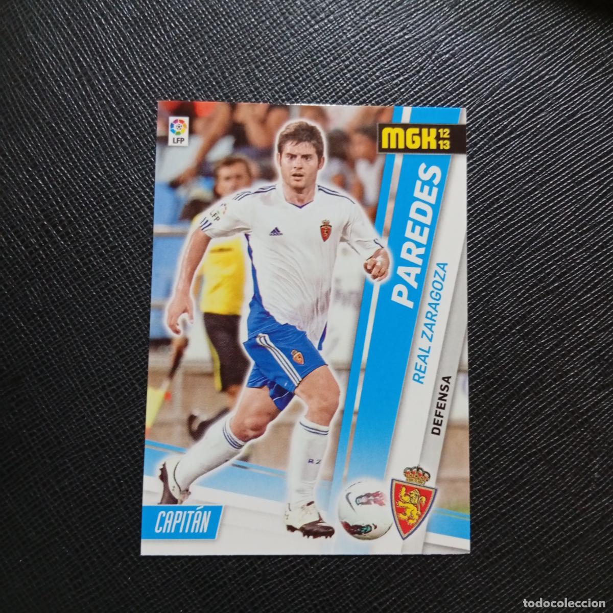 Cromos de f&uacute;tbol: 348 PAREDES ZARAGOZA MEGACRACKS 2012 2013 CROMO 12 13 FUTBOL LIGA - A201 PG31