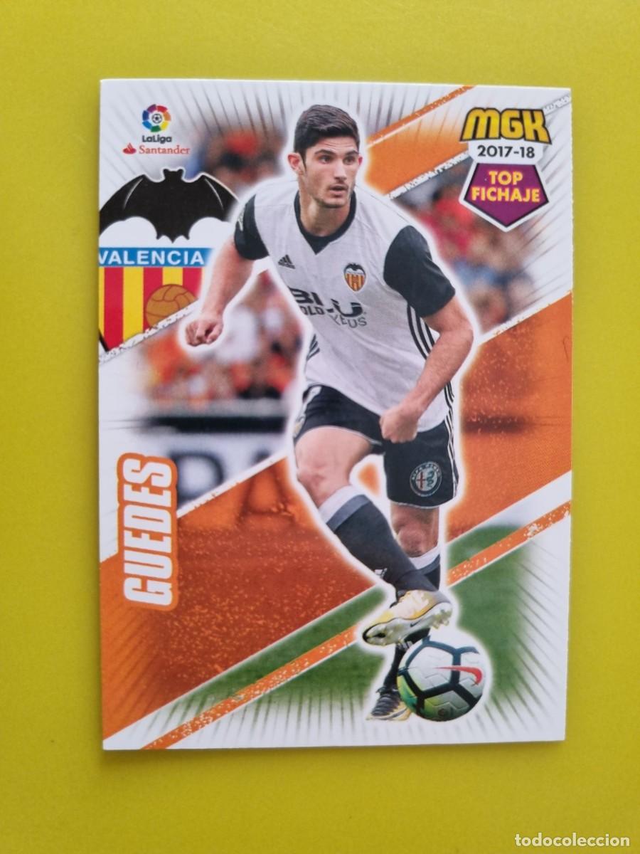 Cromos de f&uacute;tbol: CROMO FUTBOL MEGACRACKS 507 GUEDES VALENCIA CF 17 18 2017 2018 AR1026
