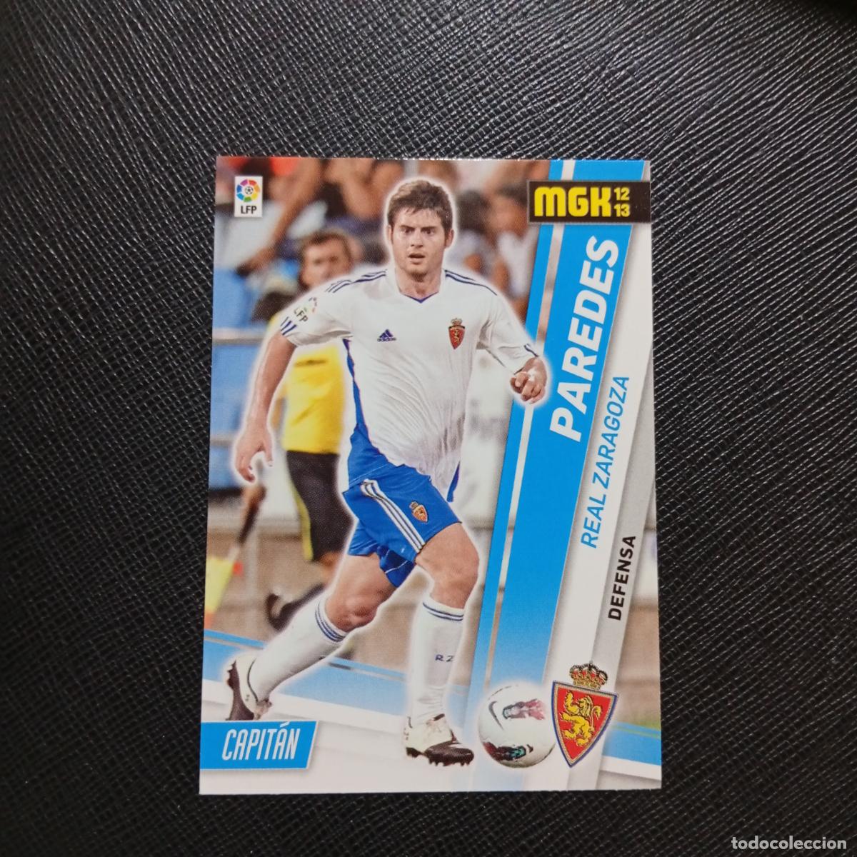 Cromos de f&uacute;tbol: 348 PAREDES ZARAGOZA MEGACRACKS 2012 2013 CROMO 12 13 FUTBOL LIGA - A201 PG31 B