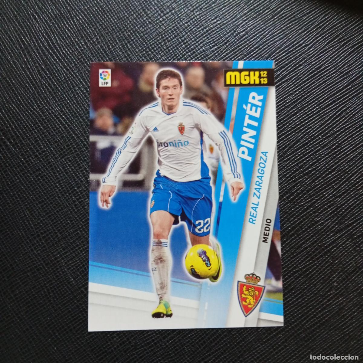 Cromos de f&uacute;tbol: 352 PINTER ZARAGOZA MEGACRACKS 2012 2013 CROMO 12 13 FUTBOL LIGA - A201 PG31