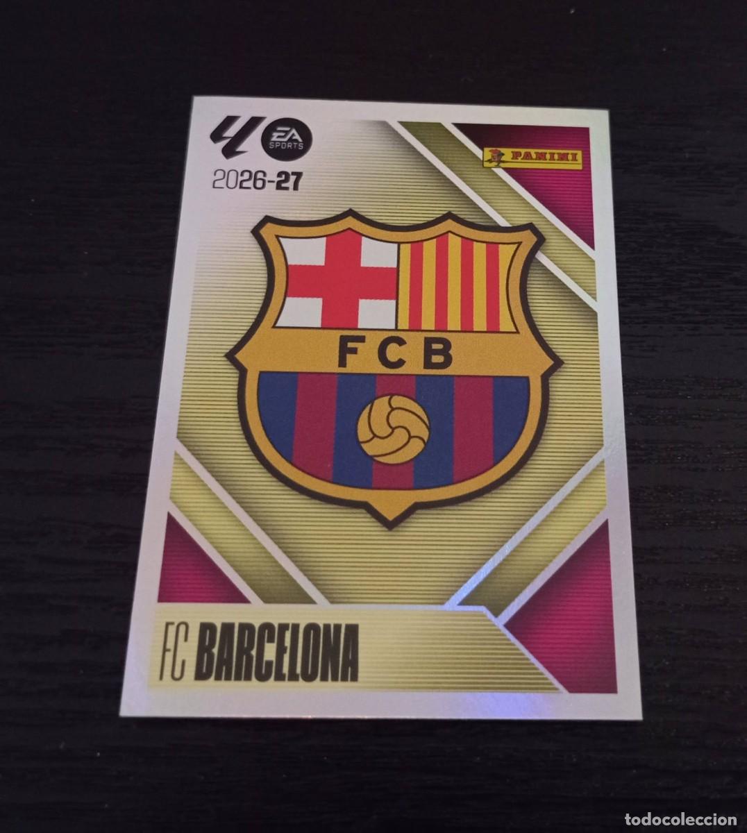 Cromos de f&uacute;tbol: -ESTE 26-27 : ESCUDO ( BARCELONA )