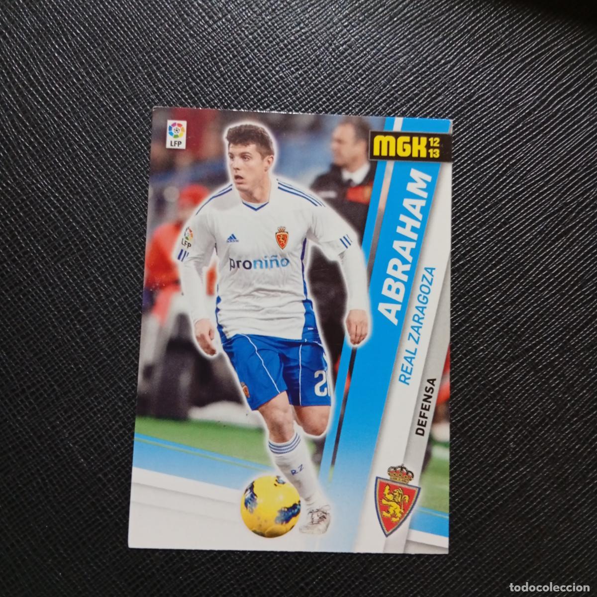 Cromos de f&uacute;tbol: 349 ABRAHAM ZARAGOZA MEGACRACKS 2012 2013 CROMO 12 13 FUTBOL LIGA - A201 PG32