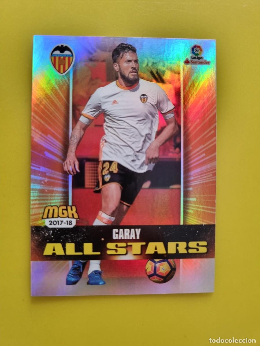 Cromos de f&uacute;tbol: CROMO FUTBOL MEGACRACKS 512 GARAY ALL STARS VALENCIA CF 17 18 2017 2018 AR1026